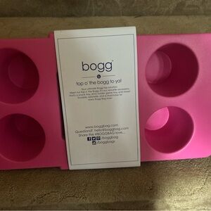 NWT HOT PINK BOGG BAG TOPPER